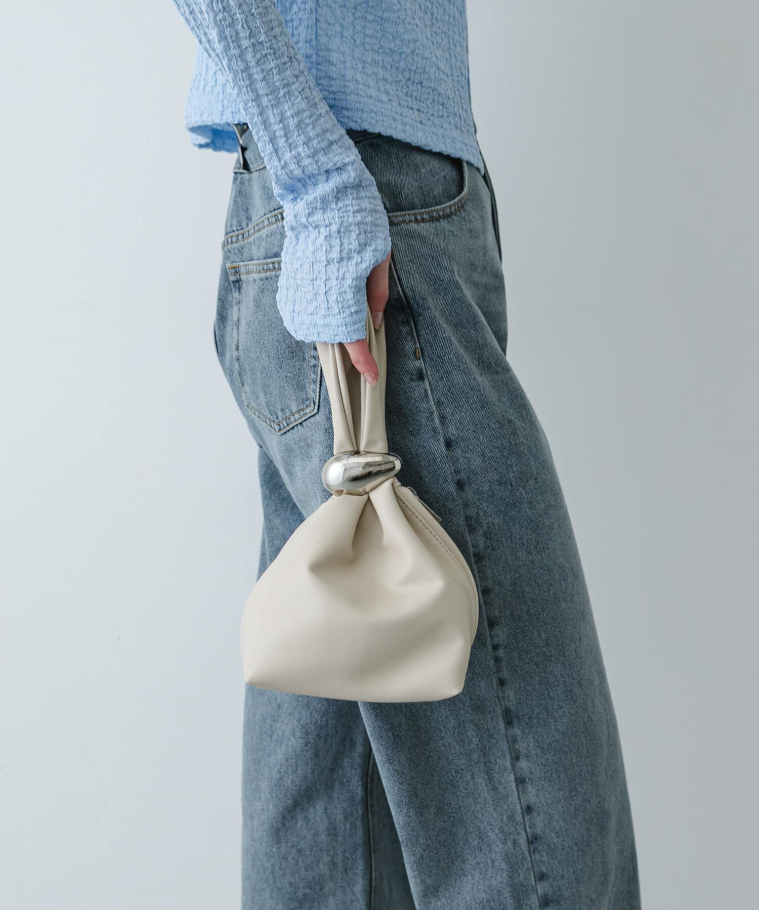 SENSE OF PLACE by URBAN RESEARCH「メタルツキキンチャクバッグ」|ハンドバッグ|