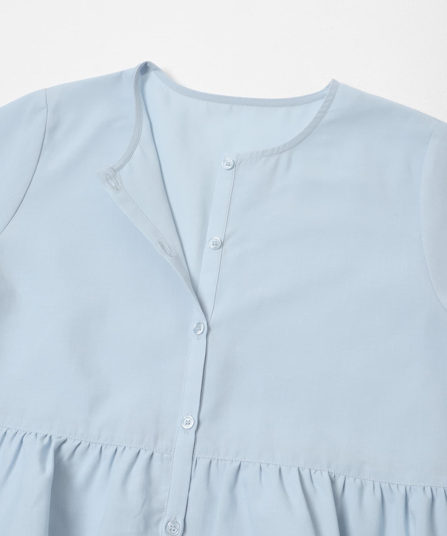 SENSE OF PLACE by URBAN RESEARCH「フリルペプラムブラウス」|シャツ・ブラウス|