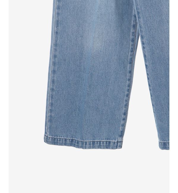 le.coeur blanc「タックワイドデニムパンツ」|デニム|