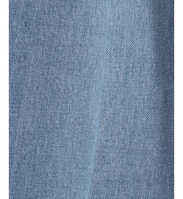 le.coeur blanc「タックワイドデニムパンツ」|デニム|