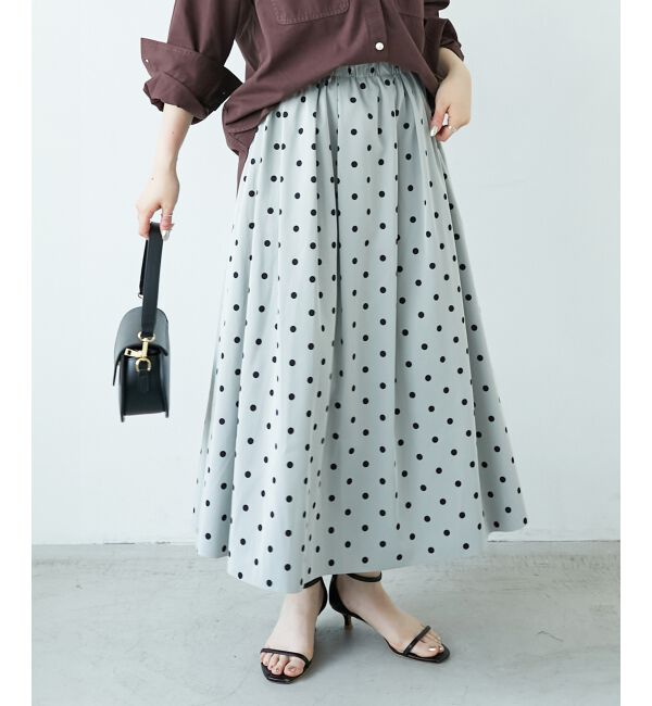  「リバーシブルタフタスカート」|スカート|ｱｲﾎﾞﾘｰ柄