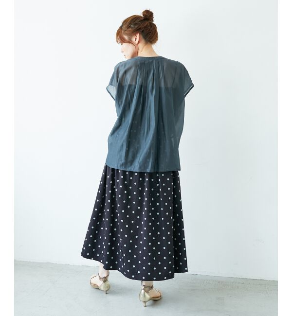  「リバーシブルタフタスカート」|スカート|