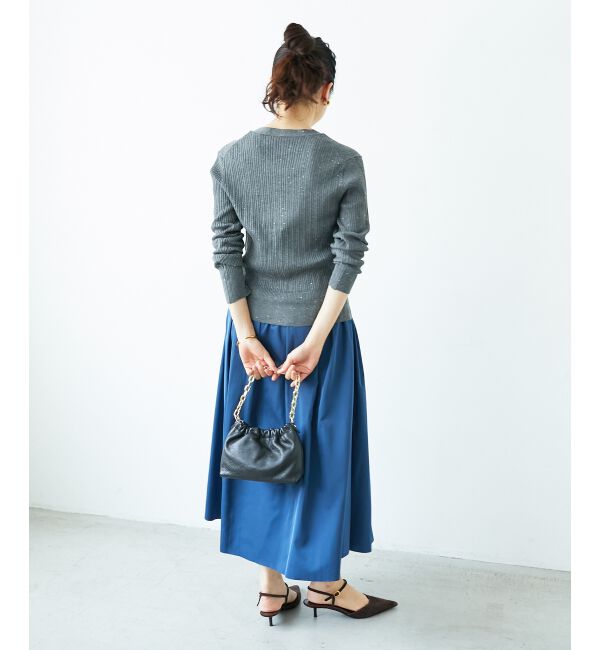  「リバーシブルタフタスカート」|スカート|