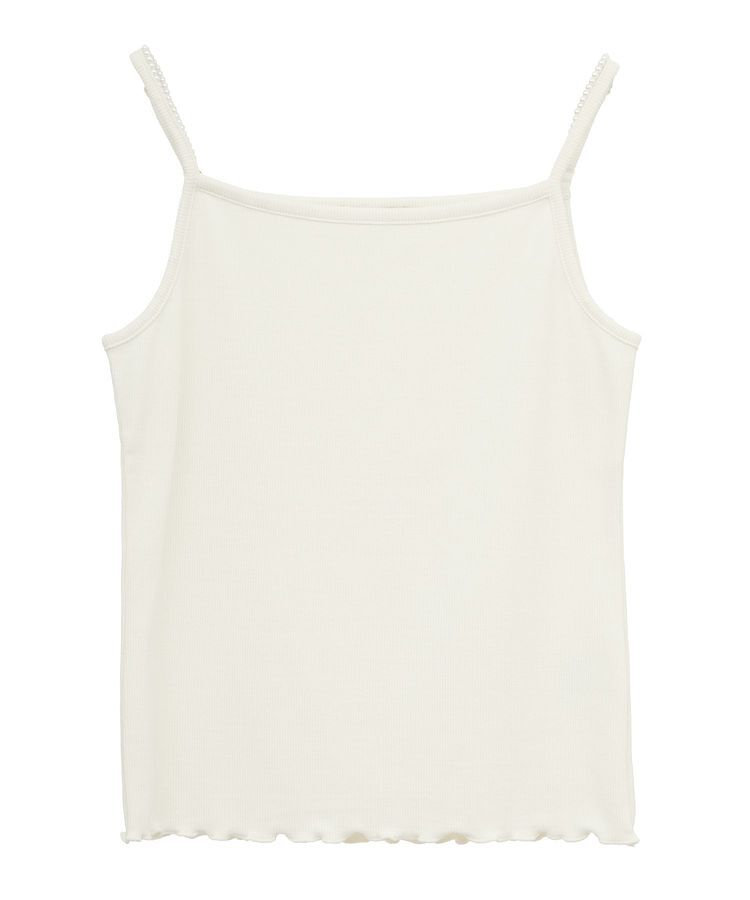 earth music&ecology「パールストラップキャミソール」|キャミソール|