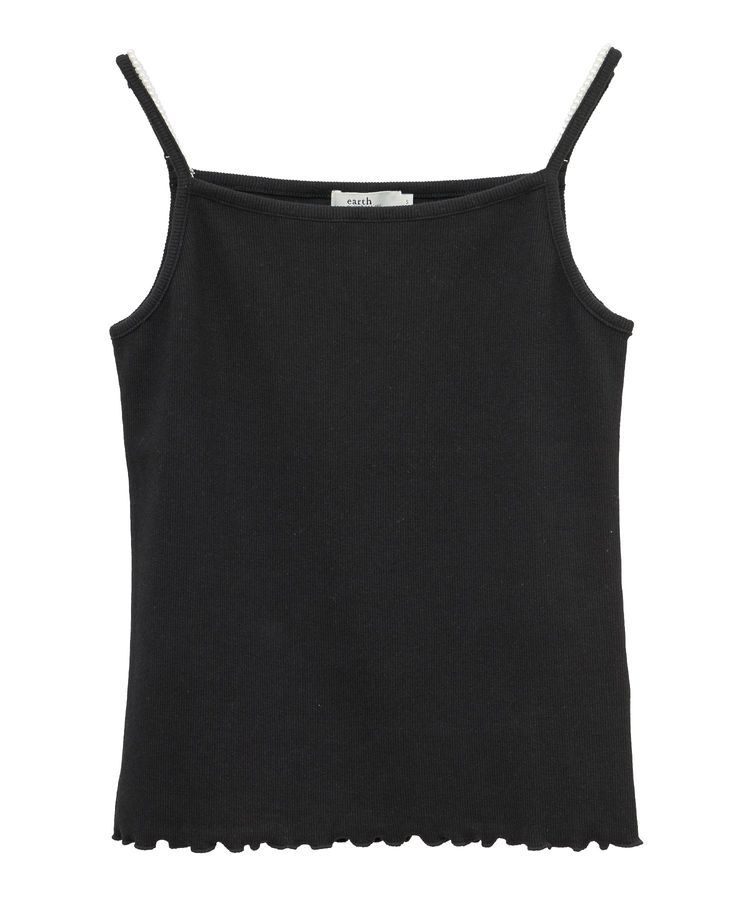 earth music&ecology「パールストラップキャミソール」|キャミソール|