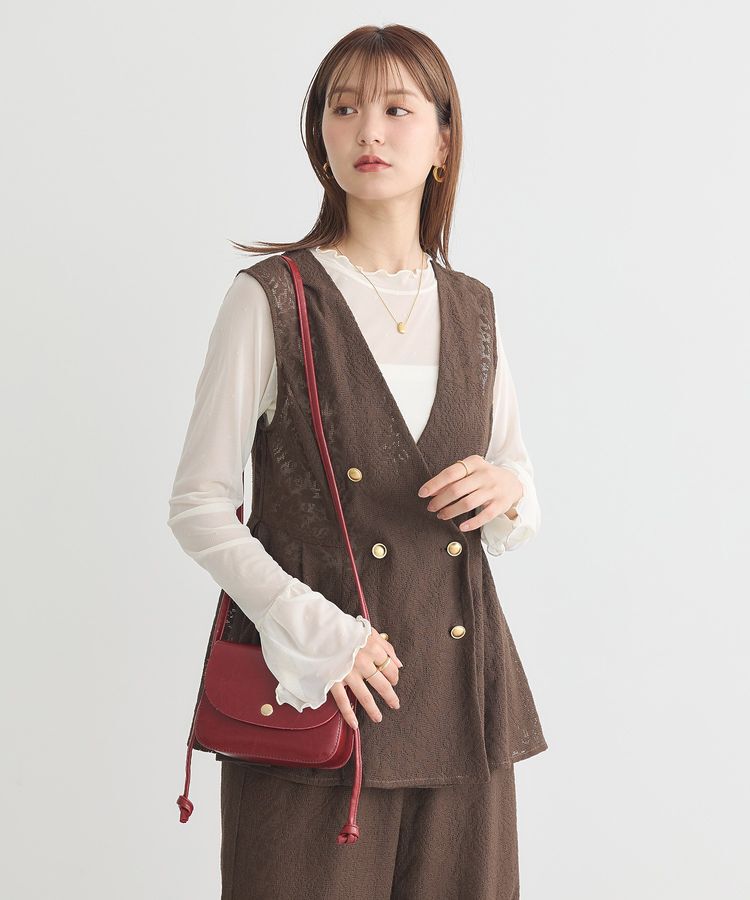 earth music&ecology「レースジレ」|ベスト・ジレ|