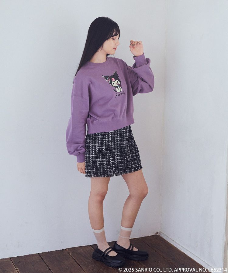 earth music&ecology「マイメロディ&クロミ/earth レトロアートスウェット」|スウェット・ジャージ|