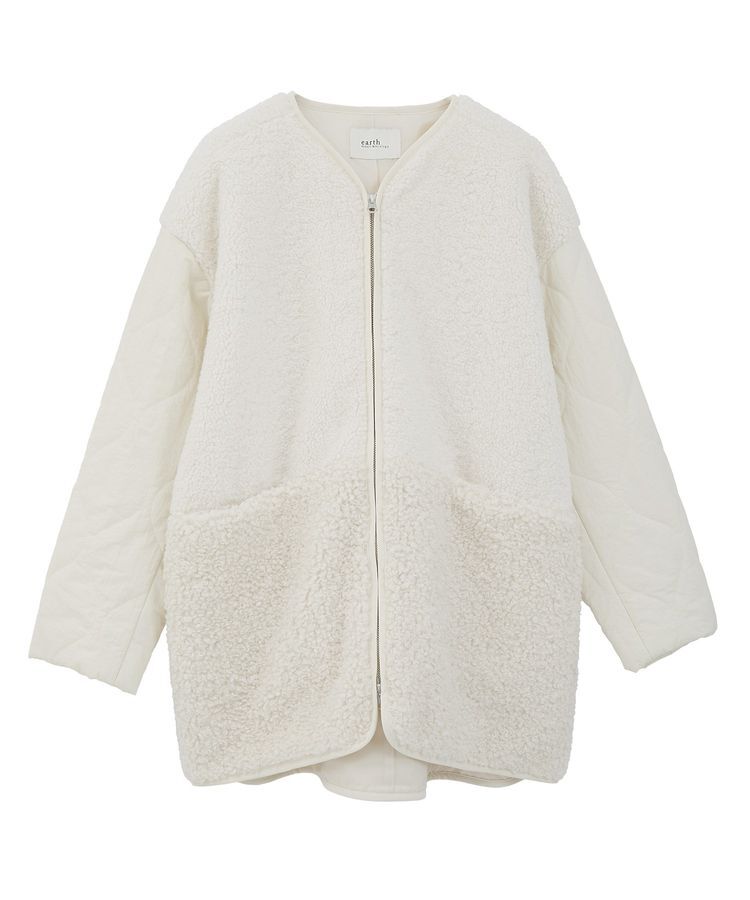 earth music&ecology「ボアキルトミドルコート」|その他|