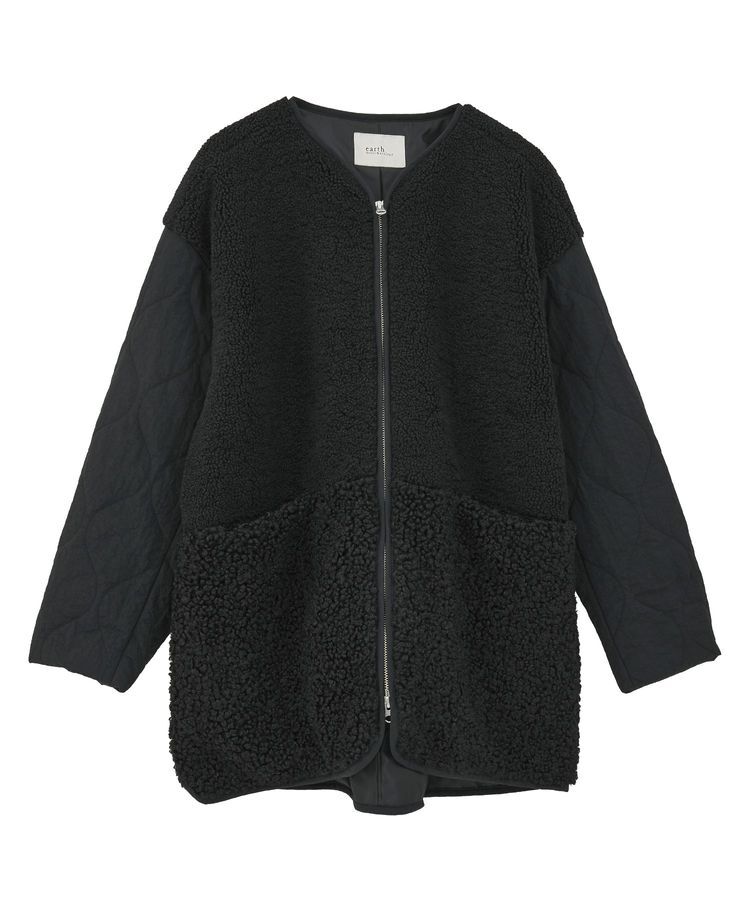 earth music&ecology「ボアキルトミドルコート」|その他|