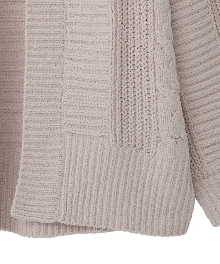 earth music&ecology「マットモールカーディガン」|カーディガン|