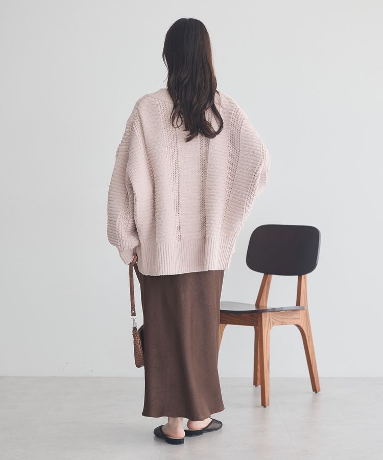 earth music&ecology「マットモールカーディガン」|カーディガン|