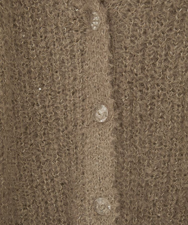 earth music&ecology「スパンコールブークレカーディガン」|カーディガン|