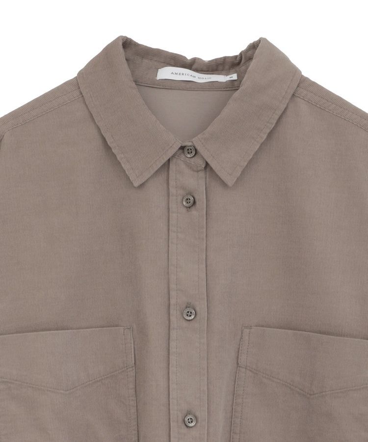 AMERICAN HOLIC「Wポケットコーデュロイシャツ」|シャツ・ブラウス|