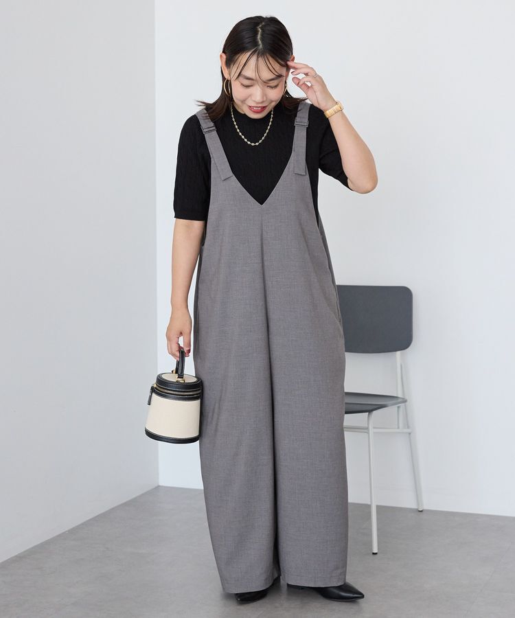 AMERICAN HOLIC「ケーブル5分袖ニットプルオーバー」|ニット・セーター|