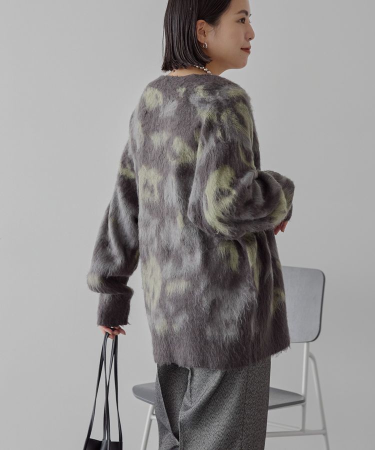 AMERICAN HOLIC「ニュアンス柄ニットカーディガン」|カーディガン|