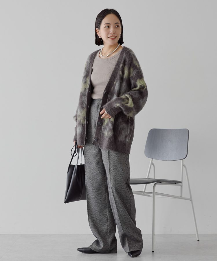 AMERICAN HOLIC「ニュアンス柄ニットカーディガン」|カーディガン|