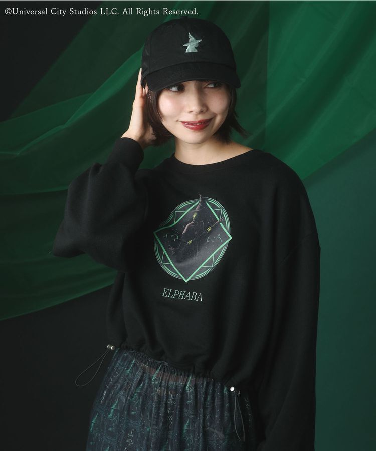 Green Parks「■WICKED グラフィックショートスウェット」|スウェット・ジャージ|Black