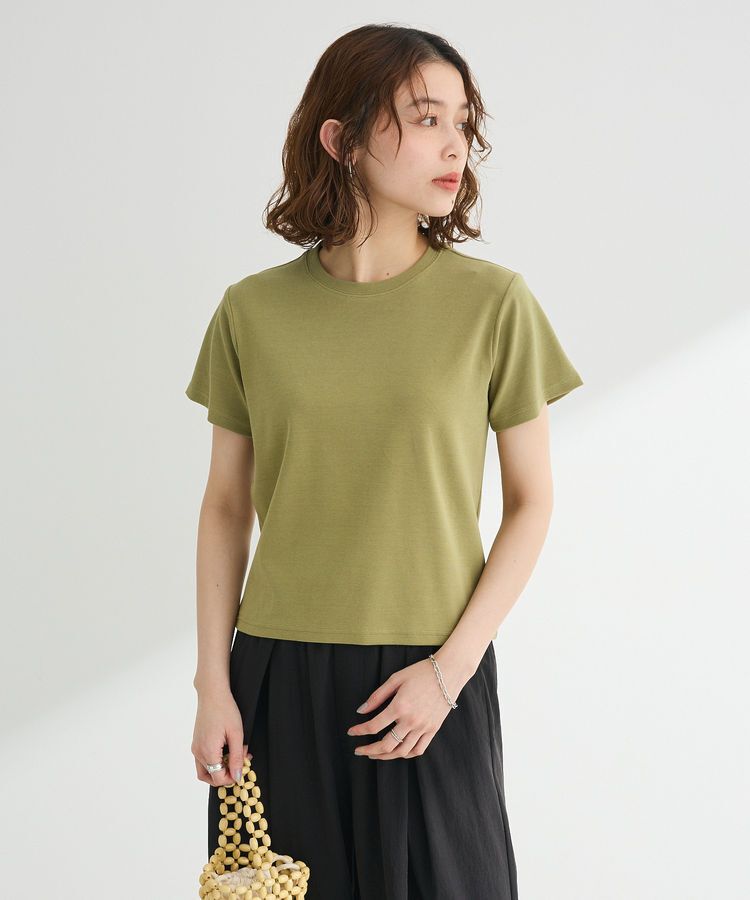 Green Parks「フライスコンパクトTシャツ」|Tシャツ・カットソー|Khaki