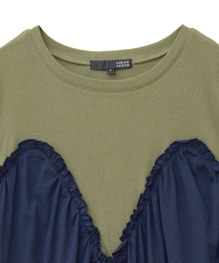 Green Parks「・SUGAR SPOON ギャザーノースリーブワンピ」|ワンピース|