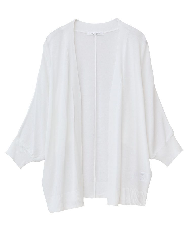 Green Parks「接触冷感七分袖カーディガン」|カーディガン|