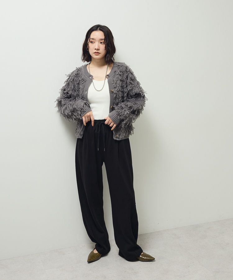 Green Parks「ループニットカーディガン」|カーディガン|