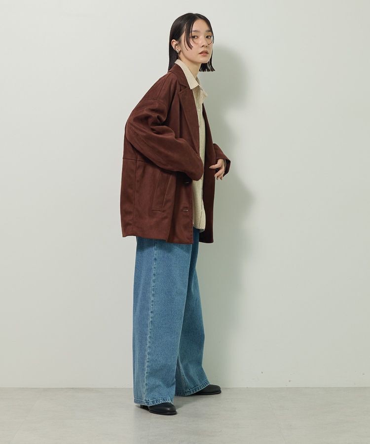 Green Parks「フェイクレザージャケット」|テーラードジャケット|