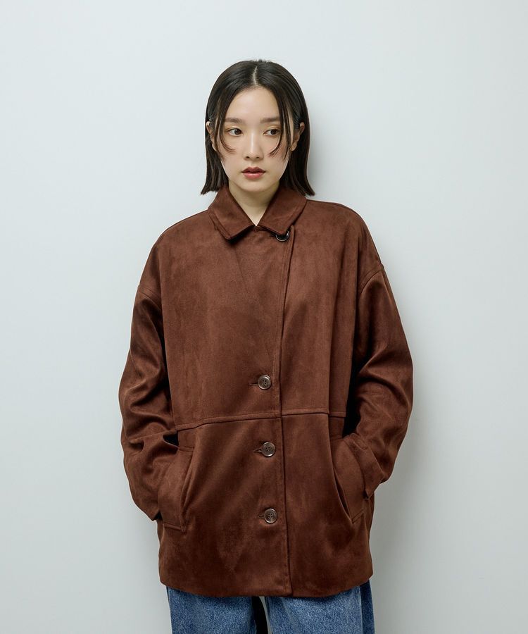 Green Parks「フェイクレザージャケット」|テーラードジャケット|