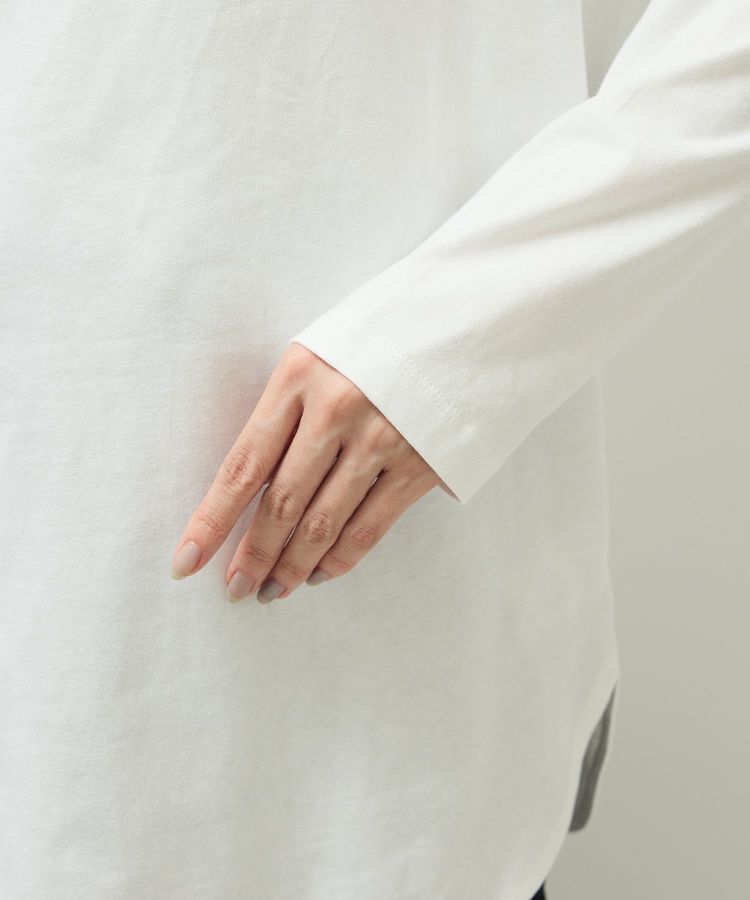 Green Parks「【WEB限定】裾ラウンドホワイトインナー」|インナー|
