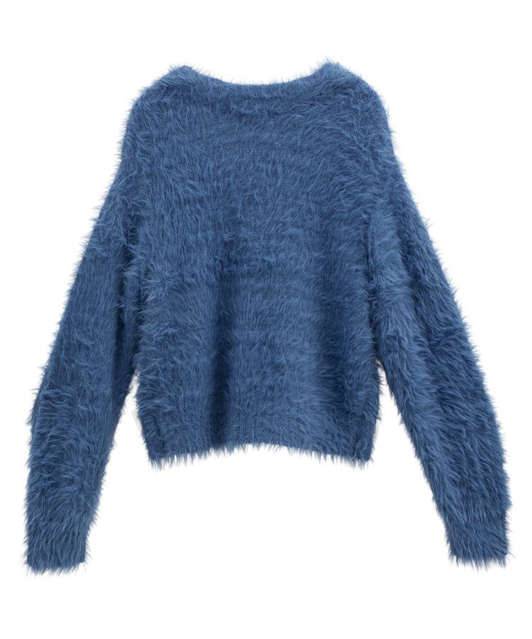 Green Parks「・Petit Fleur シャギーニットカーディガン」|カーディガン|