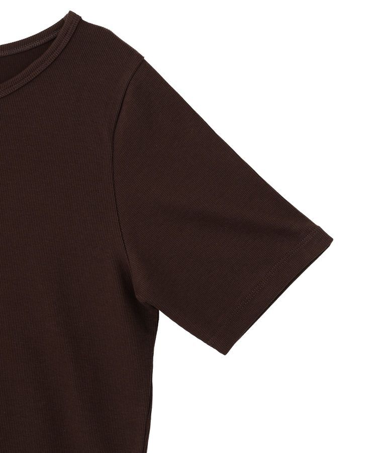 Green Parks「T.5分袖リブプルオーバー」|キャミソール|