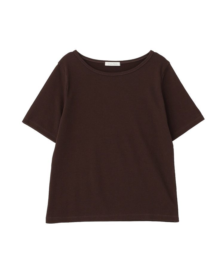 Green Parks「T.5分袖リブプルオーバー」|キャミソール|