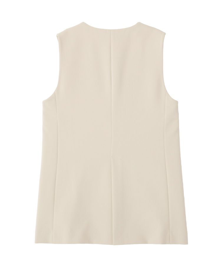 YECCA VECCA「ノーカラージレ」|ベスト・ジレ|