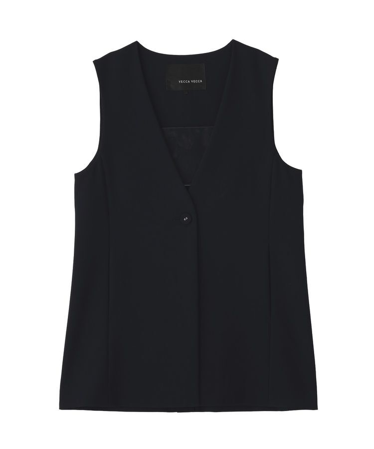 YECCA VECCA「ノーカラージレ」|ベスト・ジレ|
