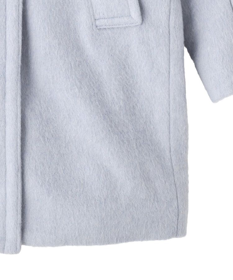 YECCA VECCA「ウール混ミドル丈スタンドカラーコート」|その他|