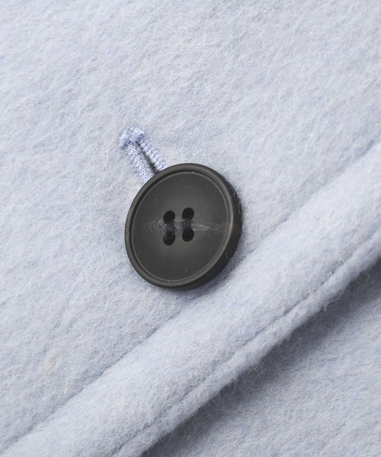 YECCA VECCA「ウール混ミドル丈スタンドカラーコート」|その他|