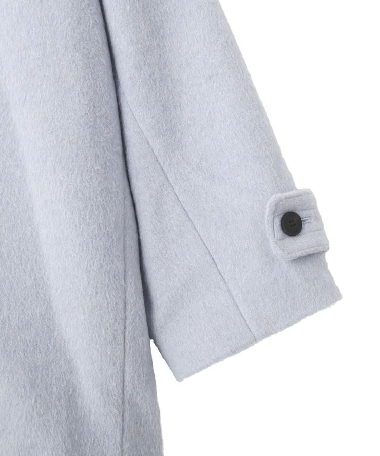 YECCA VECCA「ウール混ミドル丈スタンドカラーコート」|その他|