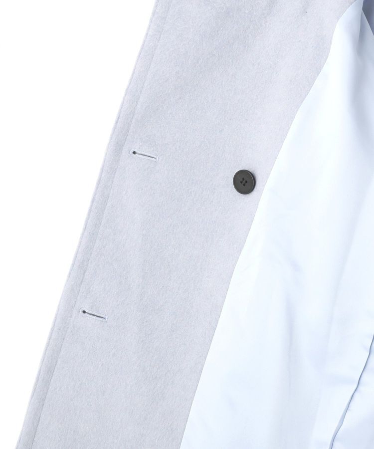 YECCA VECCA「ウール混ミドル丈スタンドカラーコート」|その他|