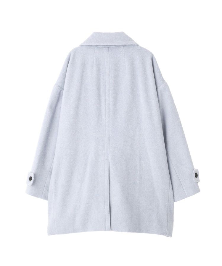 YECCA VECCA「ウール混ミドル丈スタンドカラーコート」|その他|