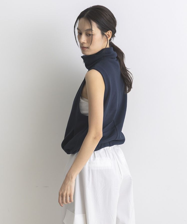 GARAGE OF GOOD CLOTHING「【日本製】裏毛ドロストショートベスト」|ベスト・ジレ|