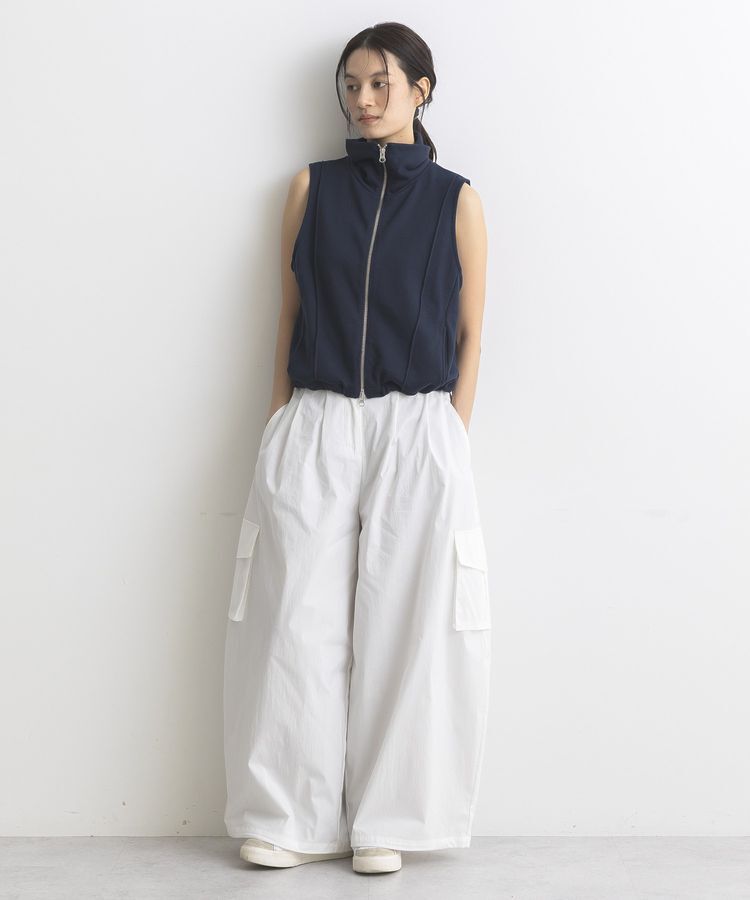 GARAGE OF GOOD CLOTHING「【日本製】裏毛ドロストショートベスト」|ベスト・ジレ|