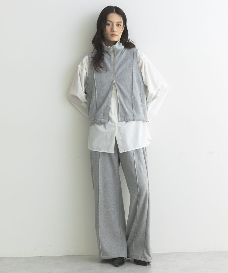 GARAGE OF GOOD CLOTHING「【日本製】裏毛ドロストショートベスト」|ベスト・ジレ|