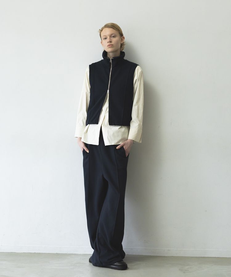 GARAGE OF GOOD CLOTHING「【日本製】裏毛ドロストショートベスト」|ベスト・ジレ|