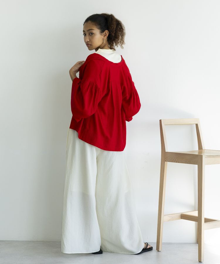 GARAGE OF GOOD CLOTHING「バルーンスリーブブラウス」|シャツ・ブラウス|