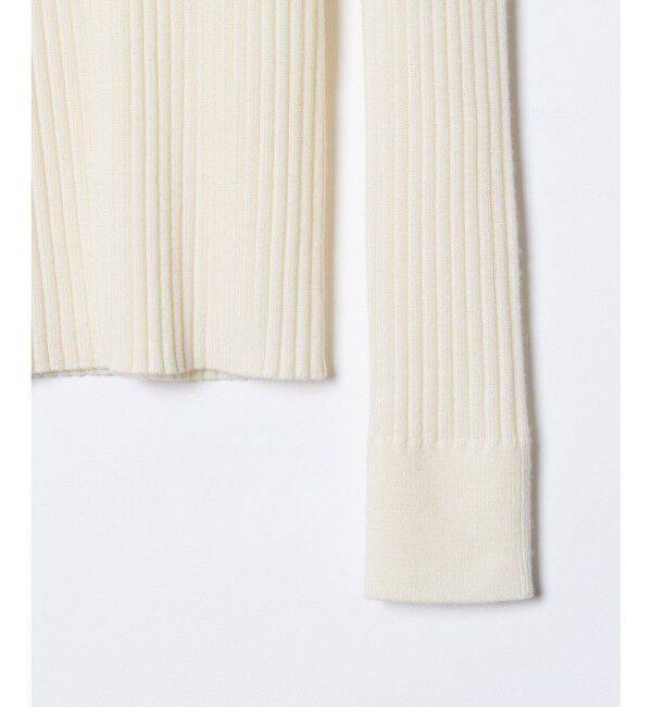 allureville「釦ディティール2WAY ネックリブプルオーバー」|その他|