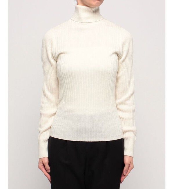 allureville「釦ディティール2WAY ネックリブプルオーバー」|その他|