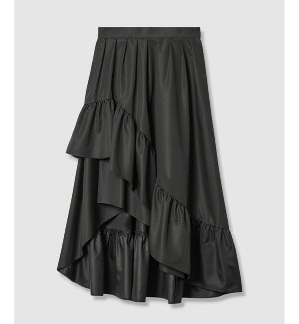 LOULOU WILLOUGHBY「【LOULOU WILLOUGHBY】レイヤーアシンメトリースカート」|スカート|