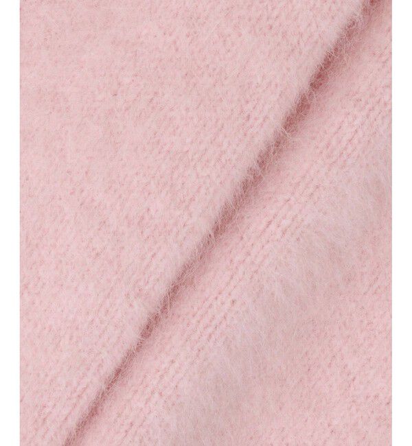 LOULOU WILLOUGHBY「【LOULOU WILLOUGHBY】カシミヤブレンドファー加工プルオーバー」|ニット・セーター|