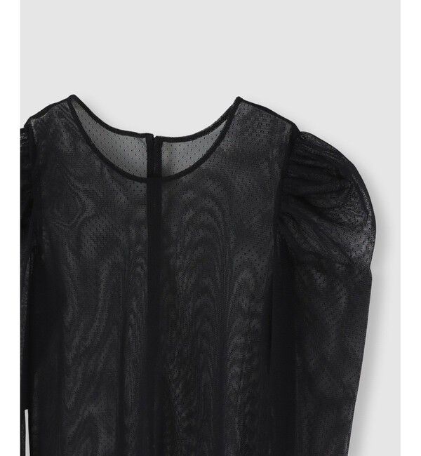 LOULOU WILLOUGHBY「◇【LOULOU WILLOUGHBY】ドットチュールジコスリーブプルオーバー」|Tシャツ・カットソー|