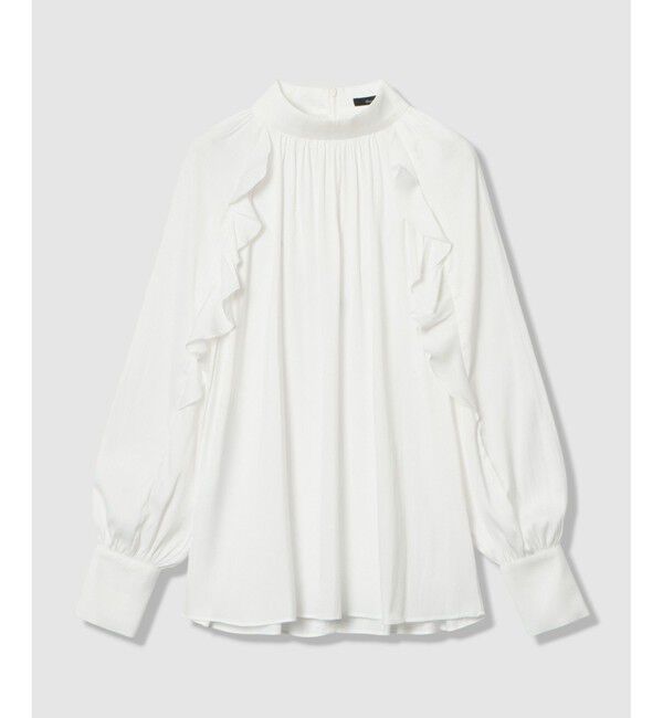 allureville「フリルスリーブブラウス」|シャツ・ブラウス|