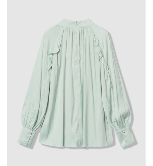 allureville「フリルスリーブブラウス」|シャツ・ブラウス|